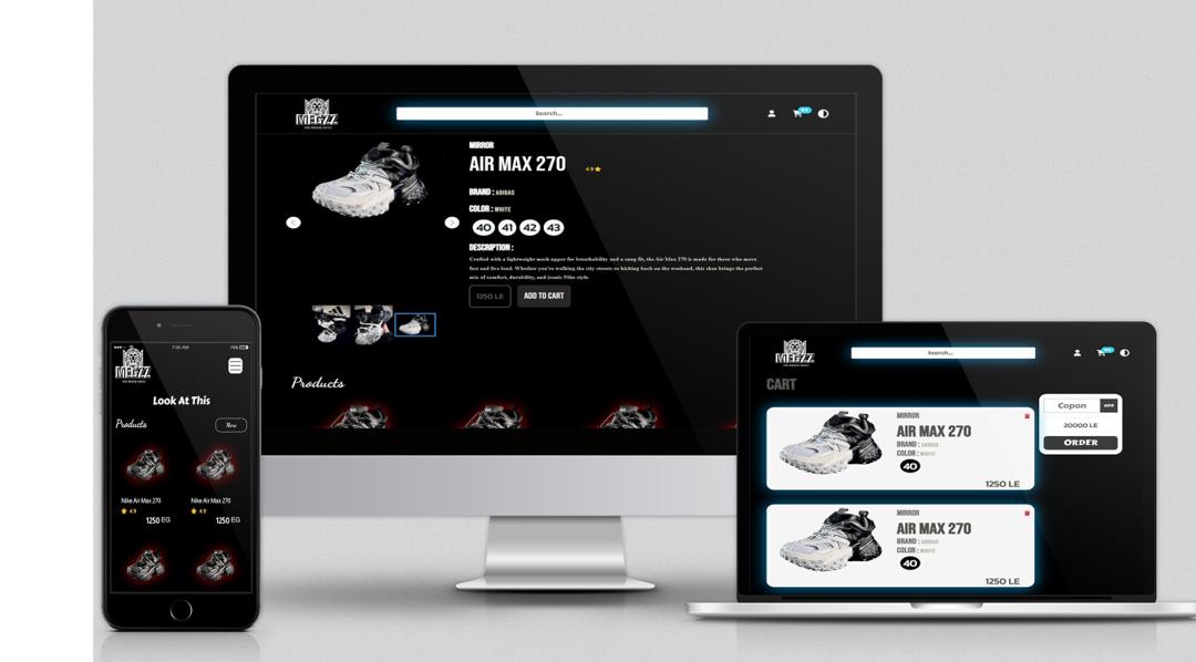 Shoes Online Store UI