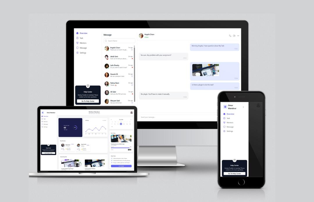 Dashboard Website